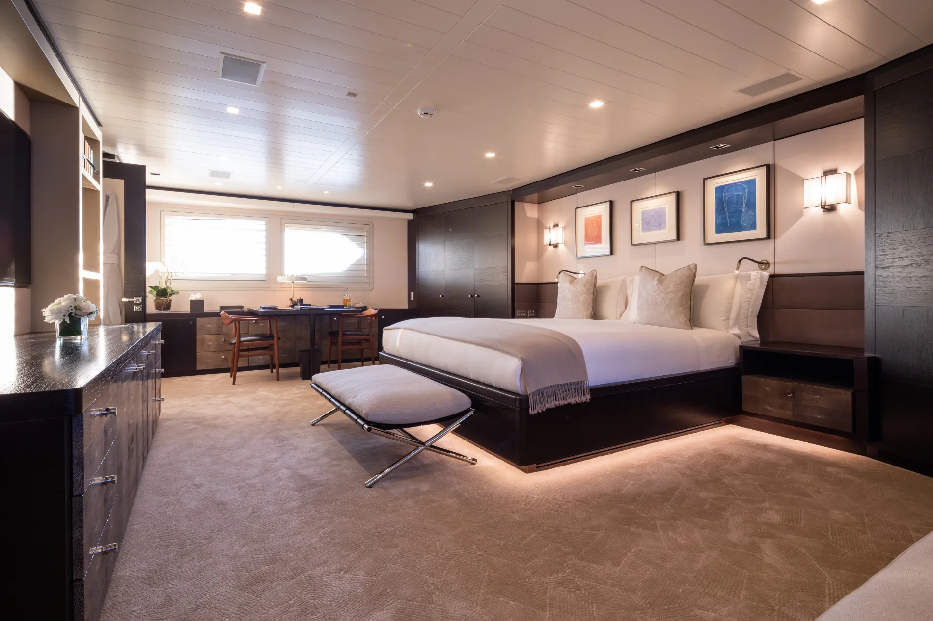 Eight Guest Cabins