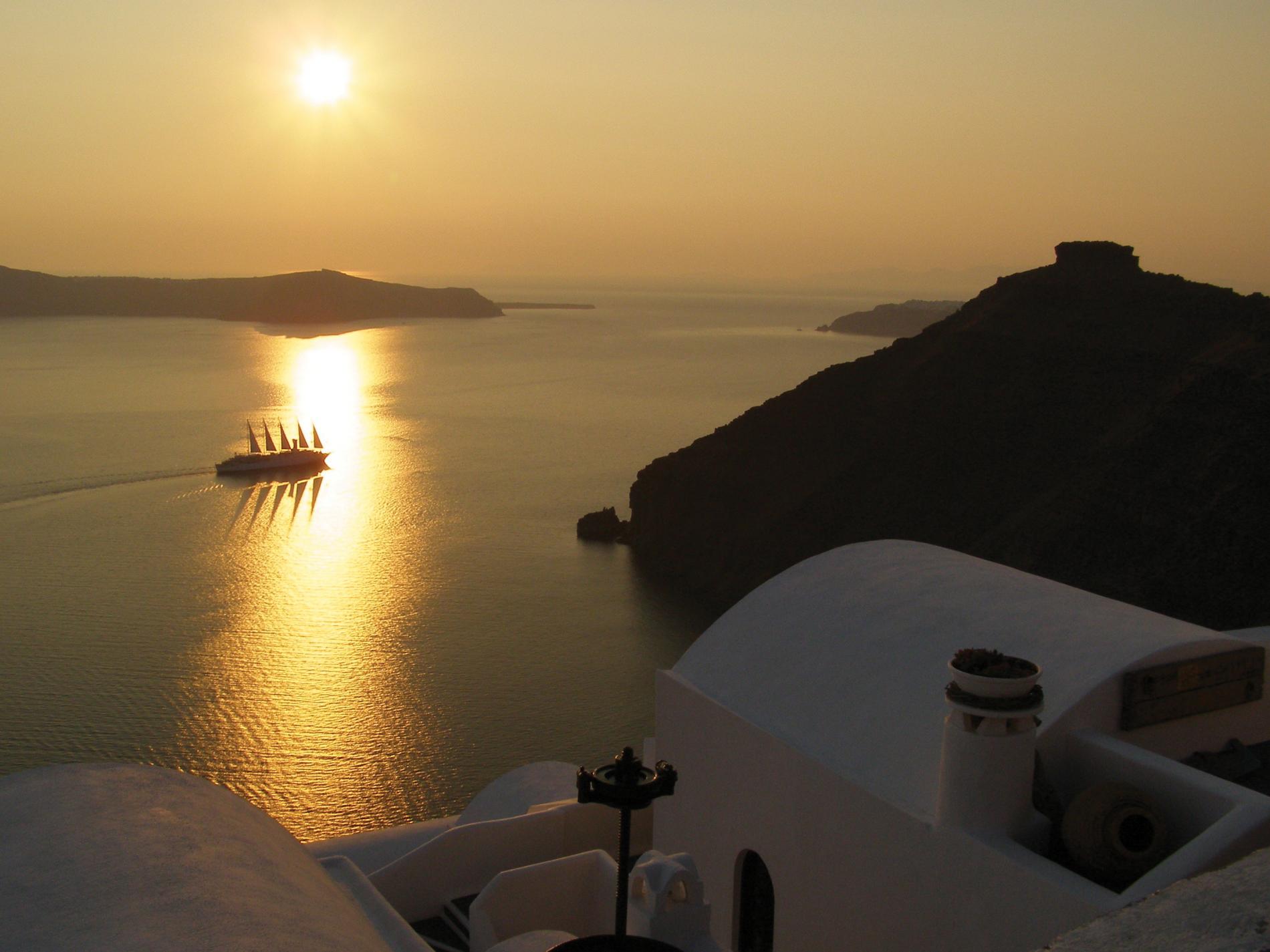 Whitewashed villages and sapphire seas