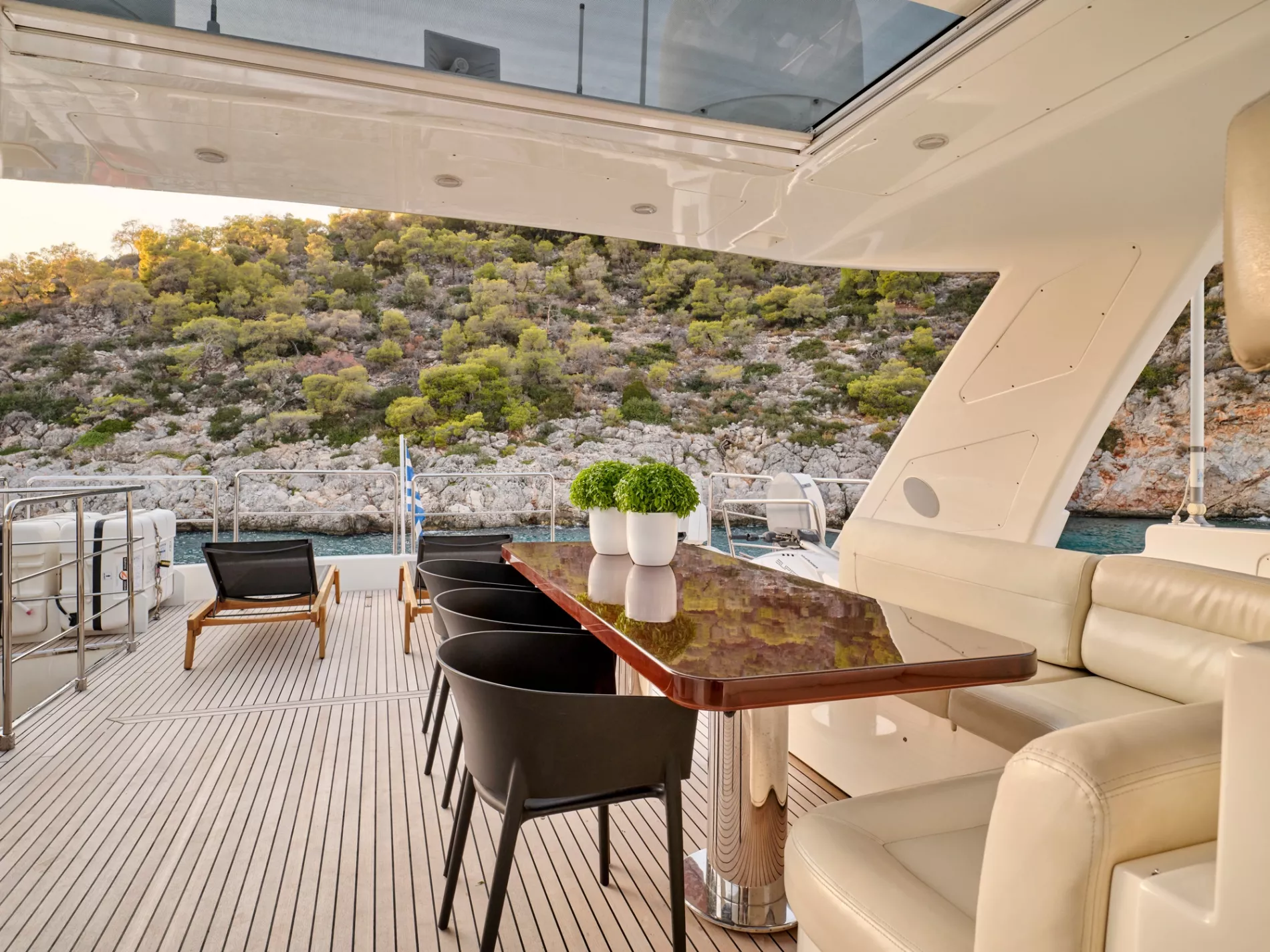 Sun Deck & Aft Deck