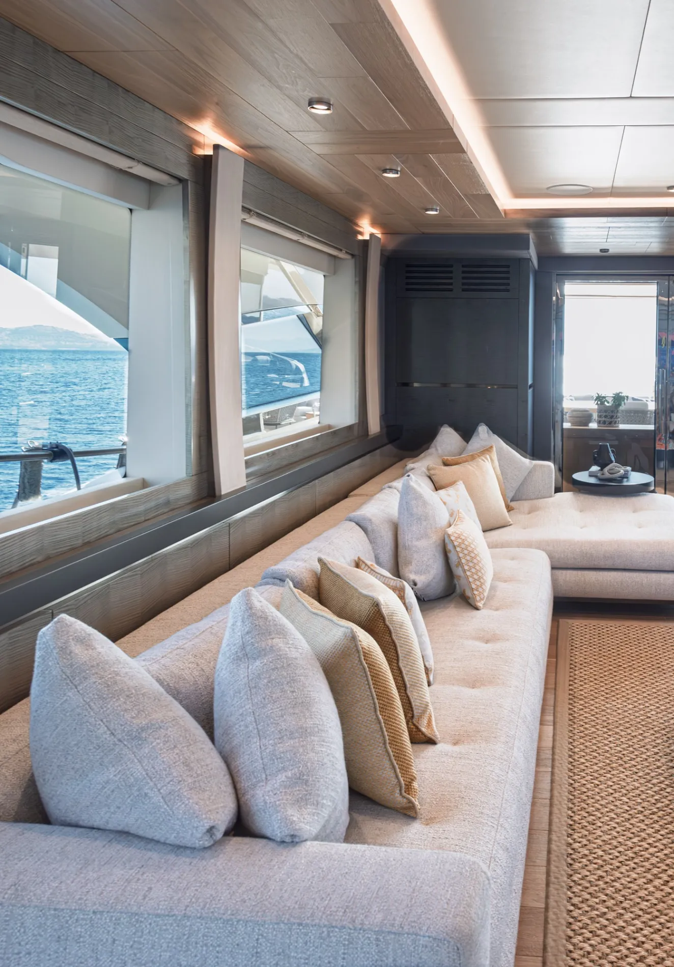 Built by Monte Carlo Yachts. Designed by Nuvolari Lenard.