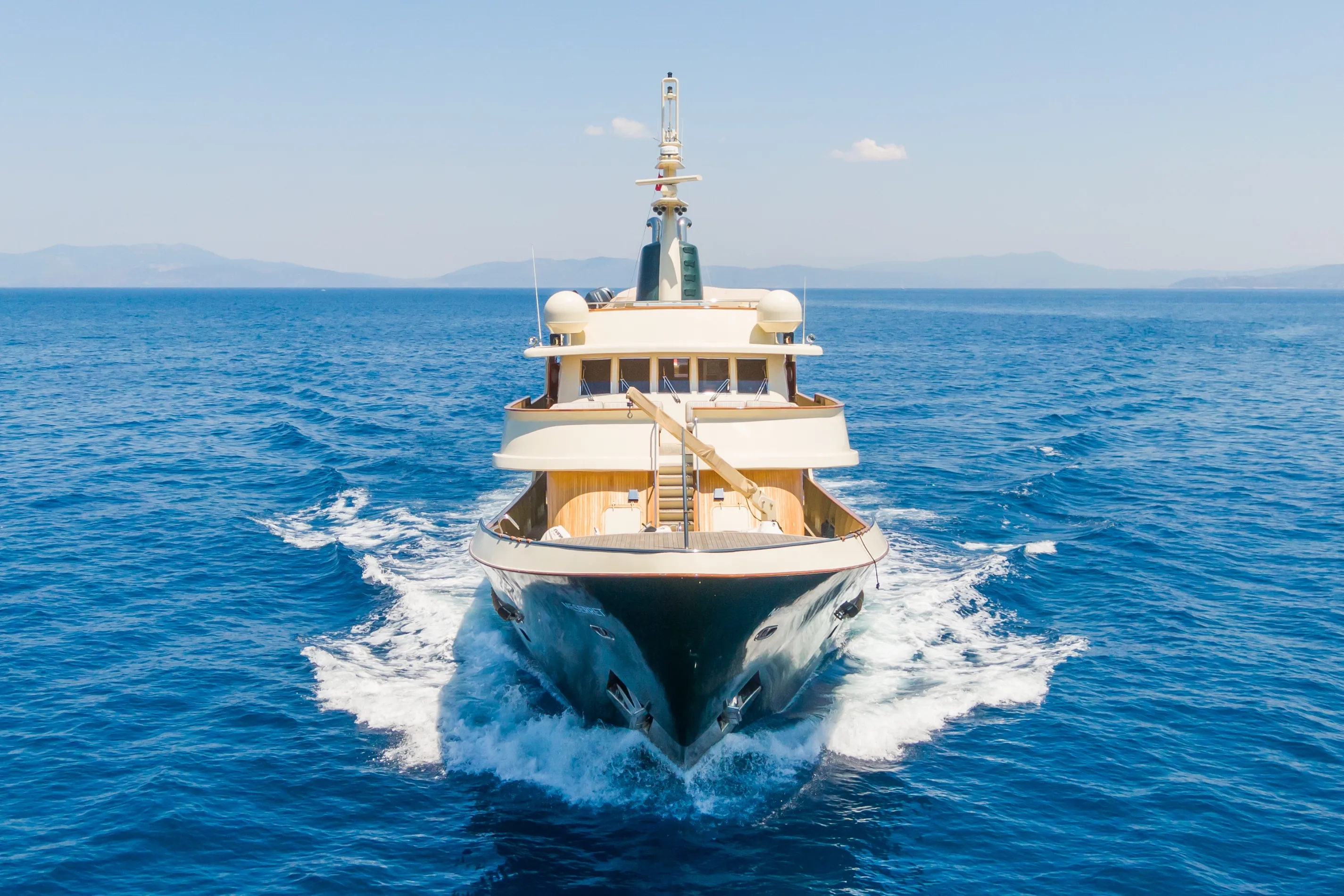 An All-Steel Canoe-Stern Classic.