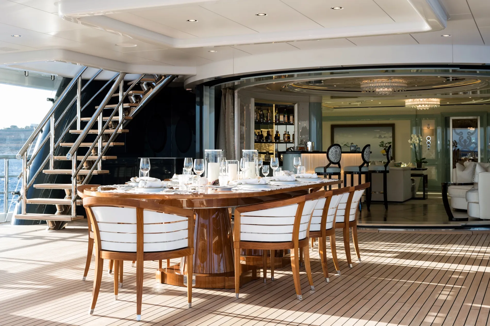 LIVING ABOVE THE SEA